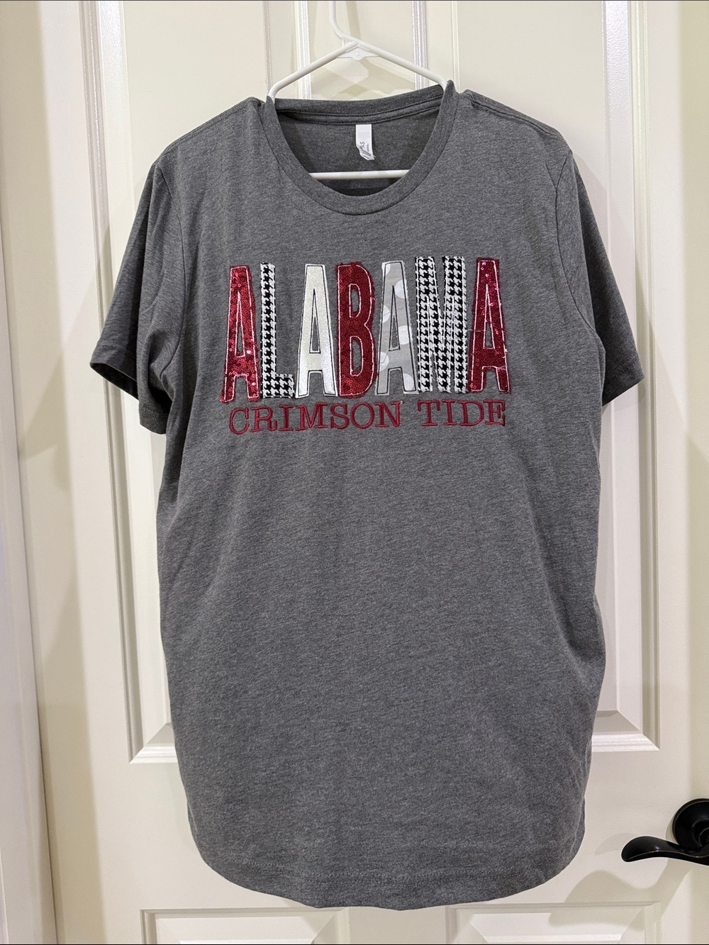 University of Alabama Bella Canvas Heather Gray T-Shirt